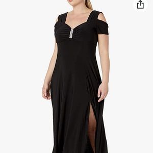 R&M RICHARDS | Black Tie Formal Maxi Dress
